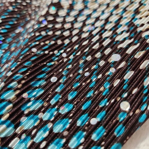 Maggie Barnes Tunic top Size 2X With Sequins Vneck - Picture 10 of 13